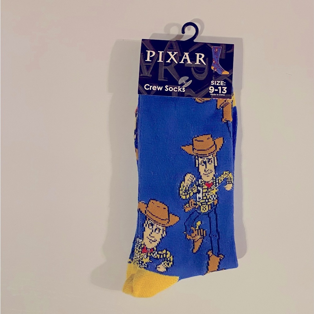Fun Novelty Socks Featuring Woody From Toy Story